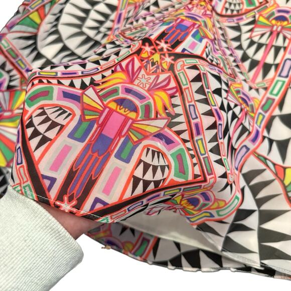 Mara Hoffman Women’s multicolor maxi dress, back keyhole, empire waist, 0 - Picture 9 of 12